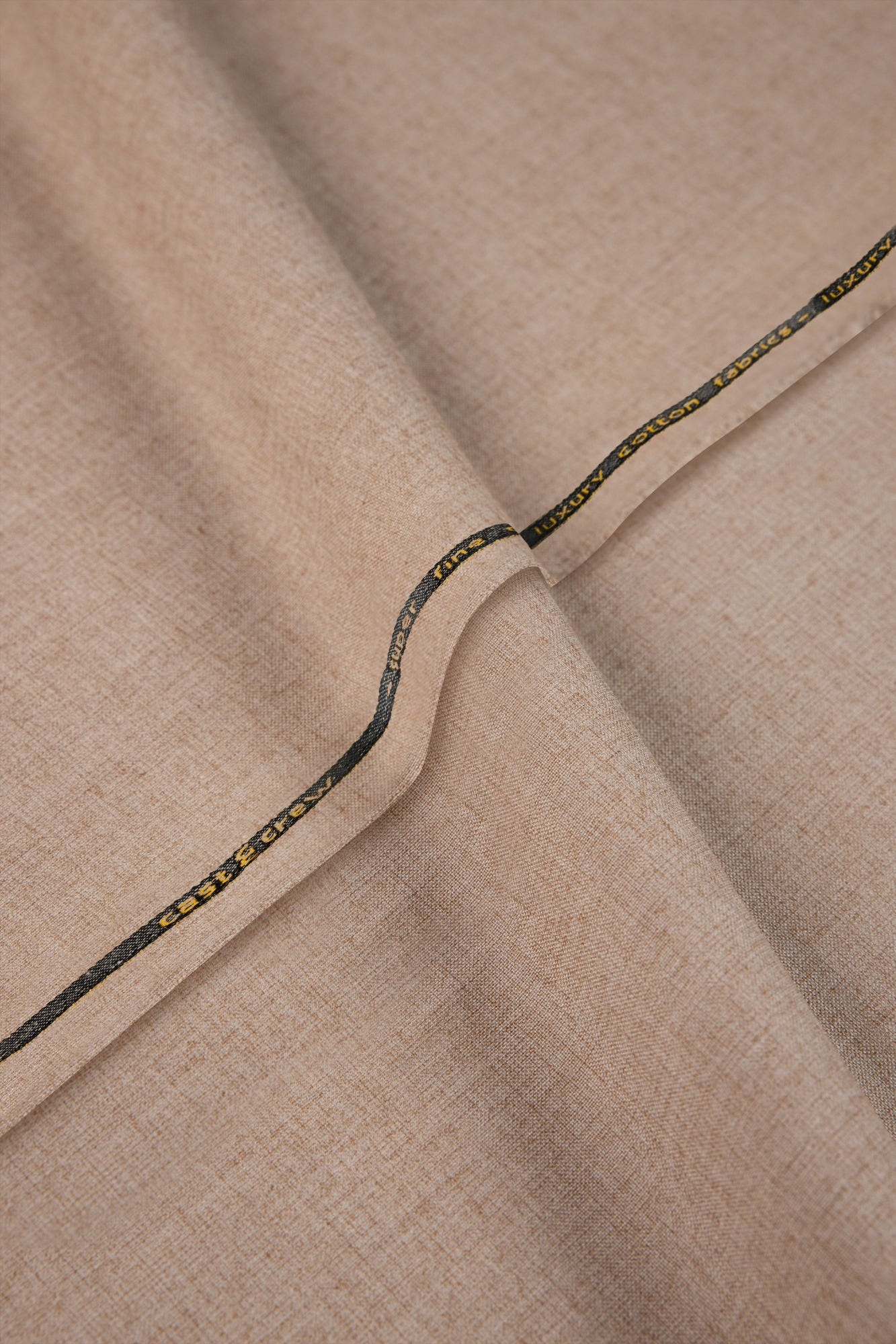 Premium Beige Unstitched Fabric