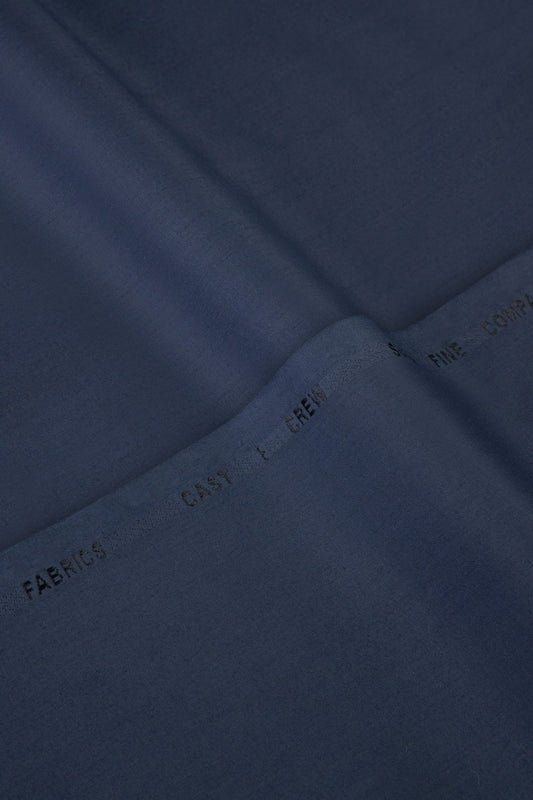 Premium - Navy Unstitched Kameez Shalwar Fabric