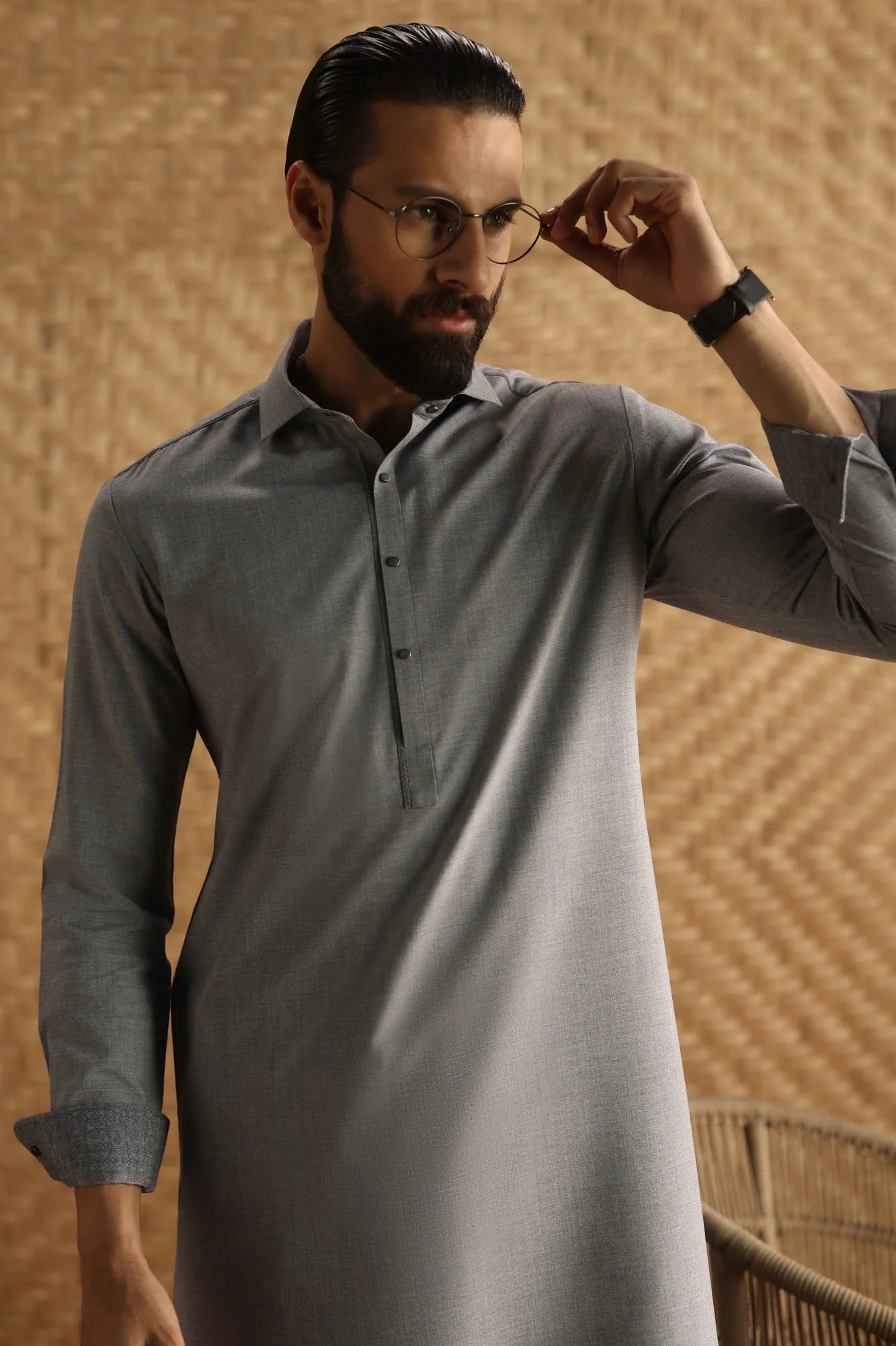 Light heather Fabric kameez shalwar