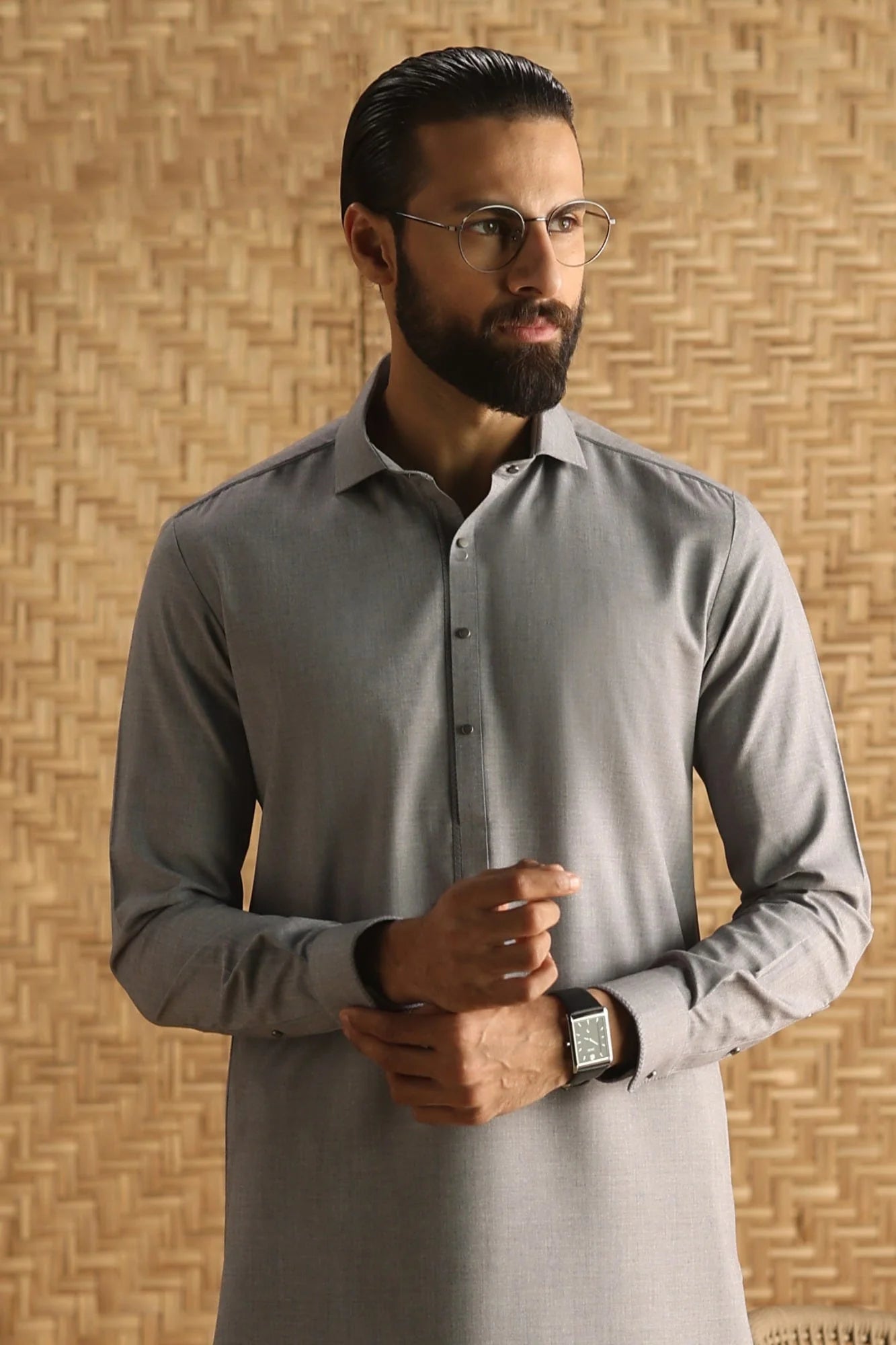 Light heather Fabric kameez shalwar