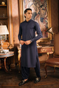 Beacon Blue Shalwar Kameez