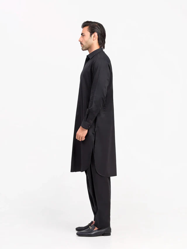 Men's Black Shalwar Kameez