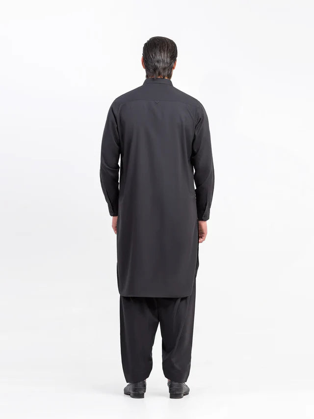 Men's Black Shalwar Kameez