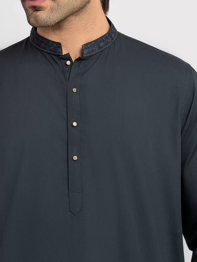 Men's Dark Teal Shalwar Kameez