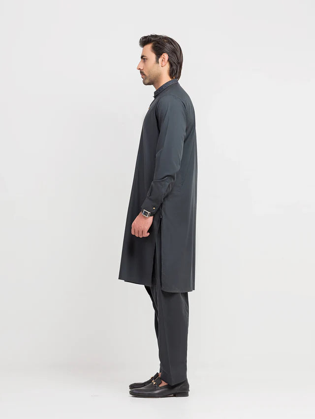 Men's Dark Teal Shalwar Kameez