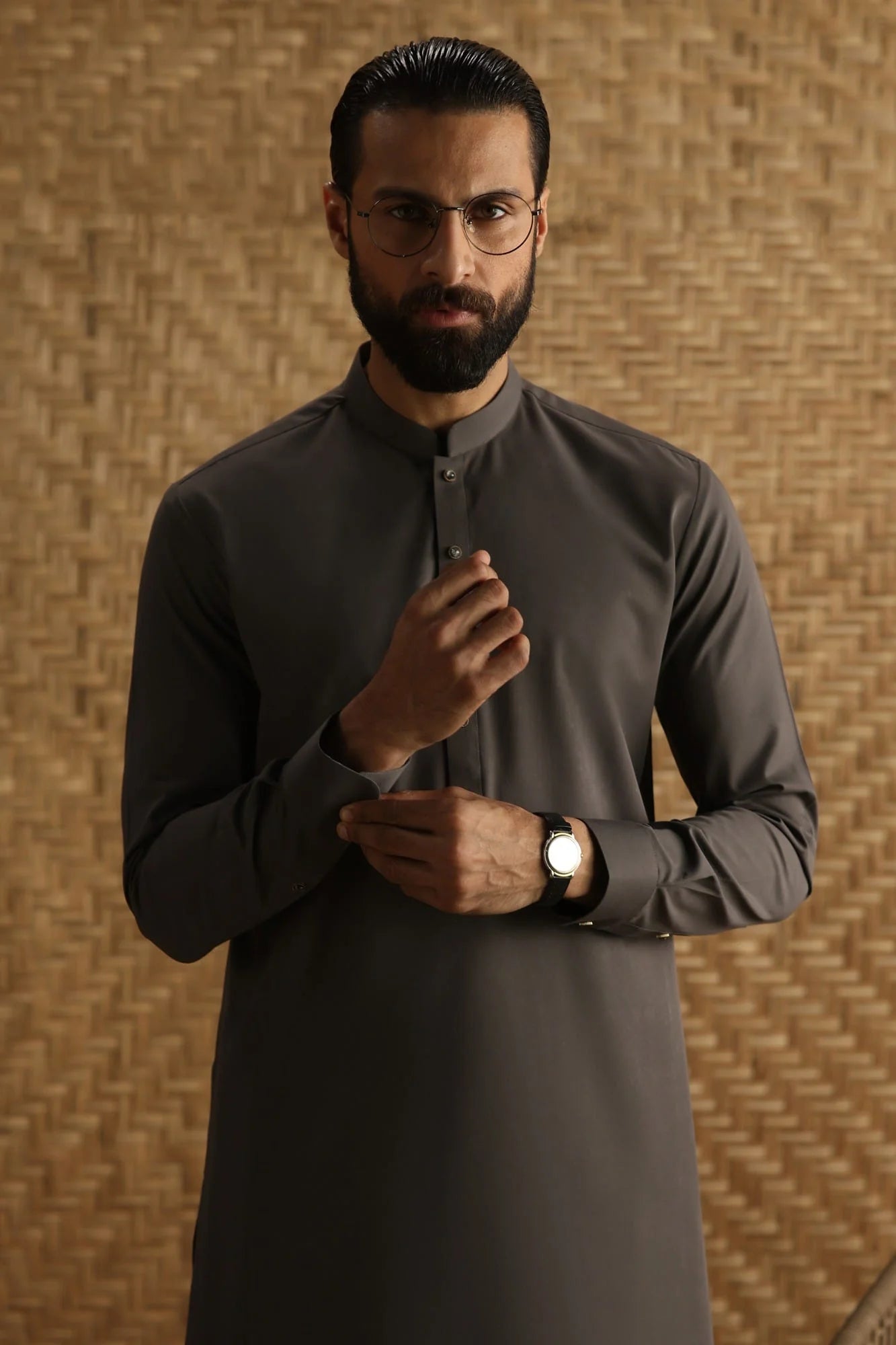 charcoal exclusive kameez shalwar
