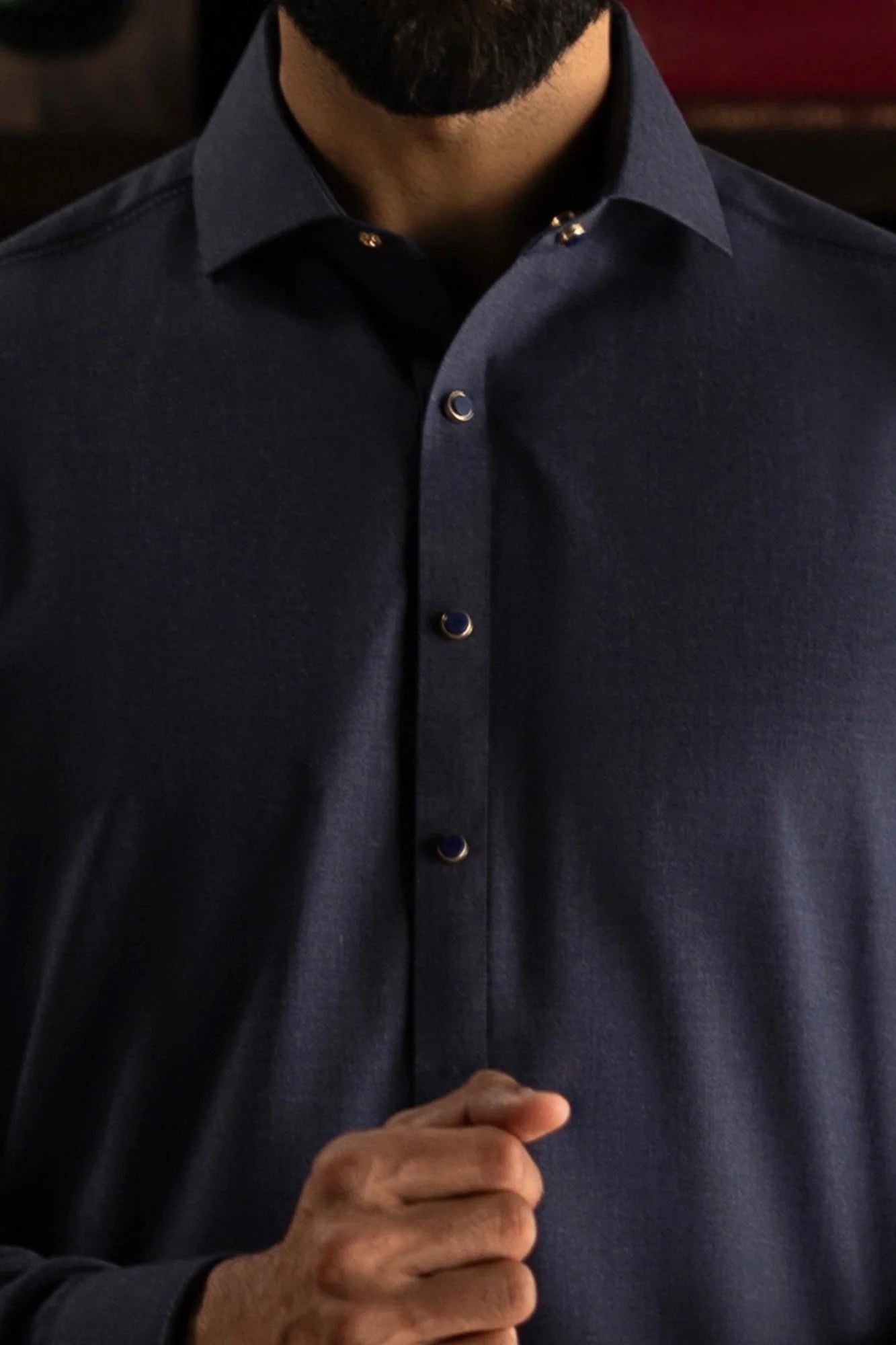 Blue Exclusive kameez shalwar