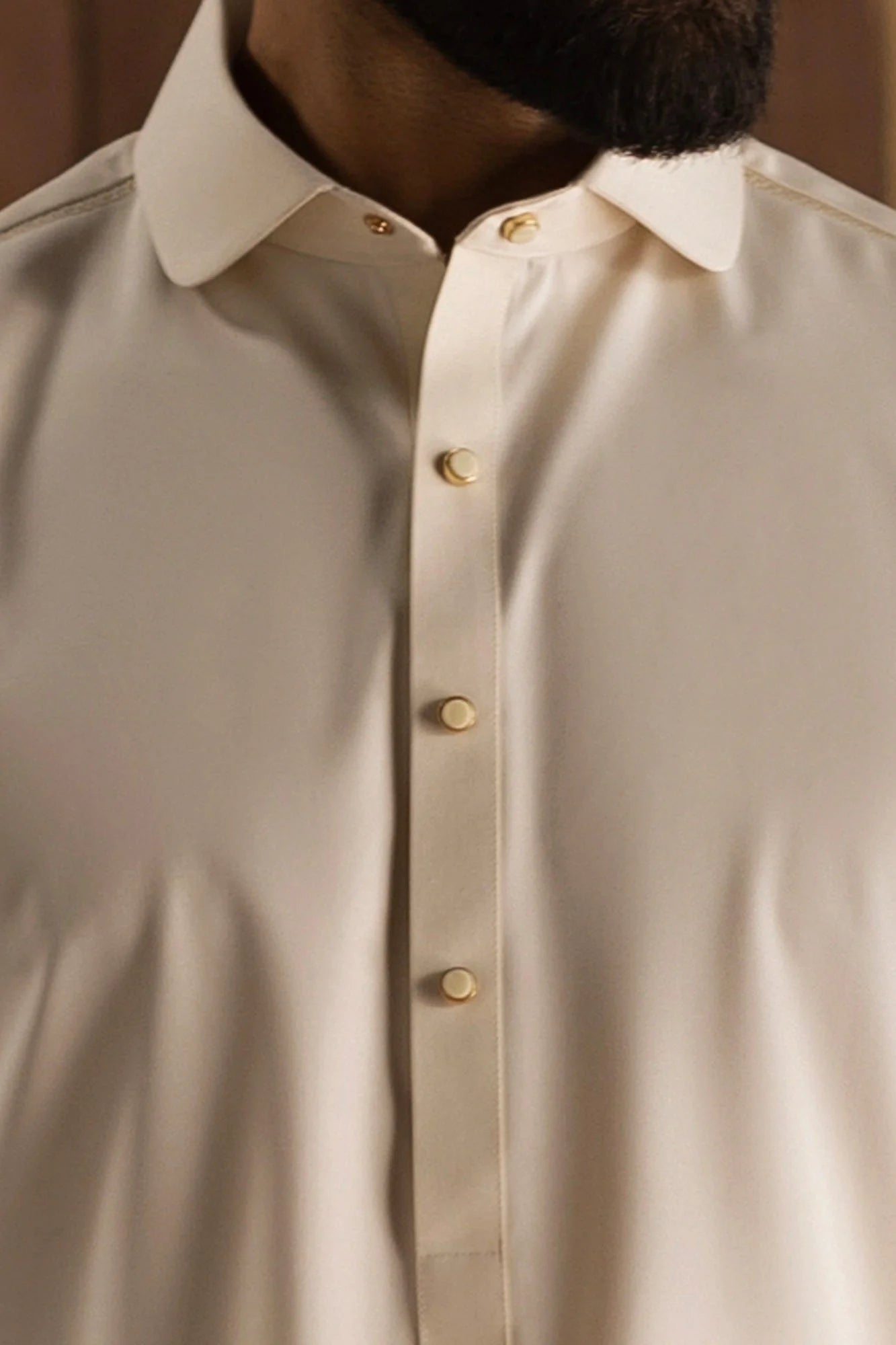Cream Exclusive Kameez Shalwar