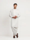 Men's Off White Shalwar Kameez