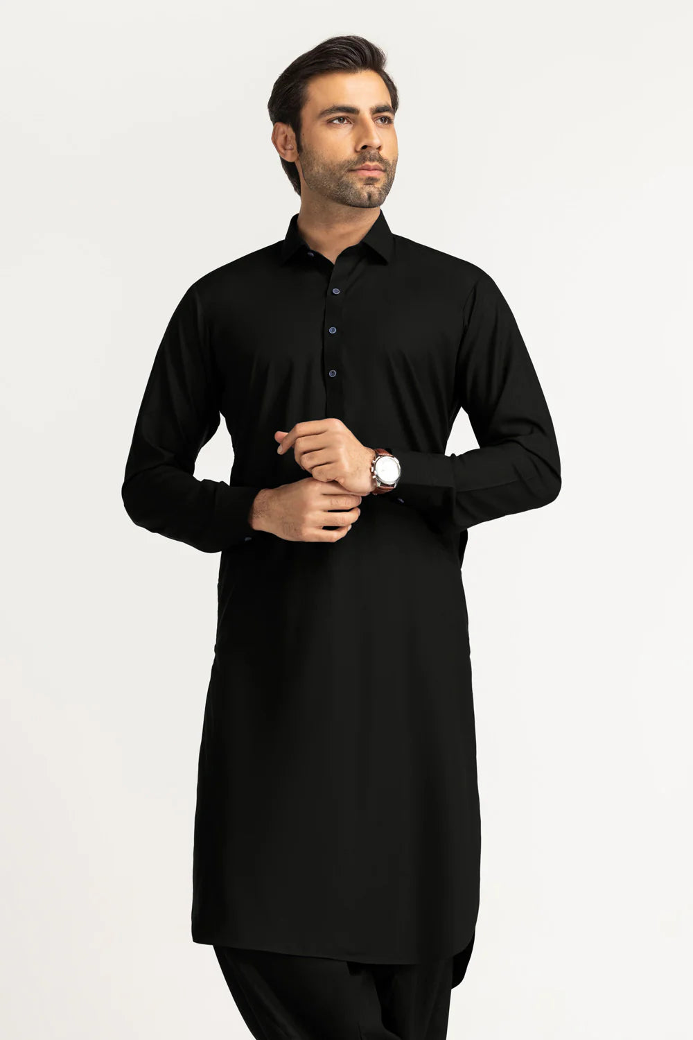 Conran Black Kameez Shalwar