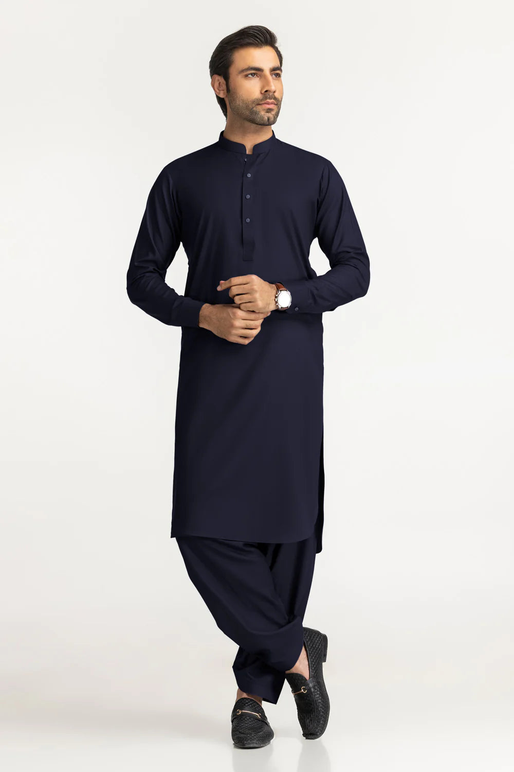 Conran Blue Fabric Blended