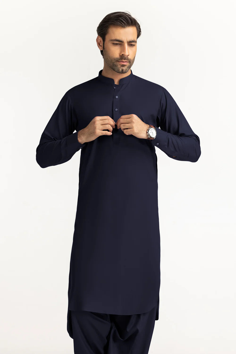 Conran Blue Fabric Blended